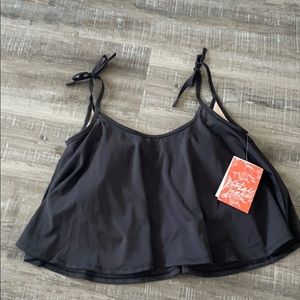 Kortni Jeane Swing Top Swimsuit Black L